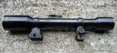 WWII German Wehrmacht AJACK 4x90 Sniper Scope With high turret mounts