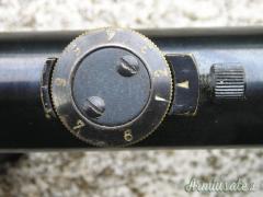 WWII German Wehrmacht AJACK 4x90 Sniper Scope With high turret mounts
