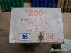 BOSSOLI  + BORRE  + CARTONCINI  CAL.16