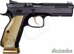 CZ | Ceska Zbrojovka SHADOW 2 9 LUGER GOLDDIGGER OR 9x19mm Parabellum | Luger | NATO