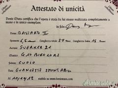 Denis mura coltello custom