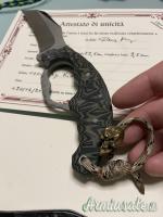 Denis mura coltello custom “Bad boy “