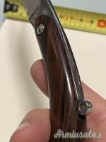 Coltello rasoio custom Giorgio Longhi