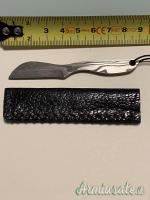 Coltello mozzetta in Damasco di Denis Mura