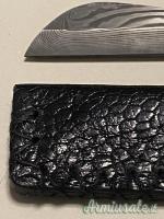 Coltello mozzetta in Damasco di Denis Mura