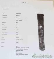 Wakizashi Giapponese inizio 1600' (Shinto)