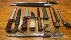 baionette enfield - kalashikov- inglese - italiana