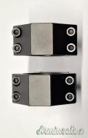 Coppia anelli ø 30 mm H 20 mm per basi Weaver