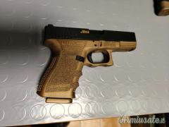 Glock 23  .40 bronzo cerakote