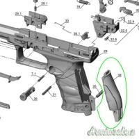 Dorsalini Walther PPQ Grip Impugnatura
