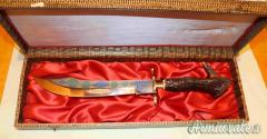 Coltello Indiana Maniago Damasco