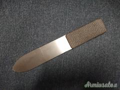 Tagliacarte in pelle Pecari