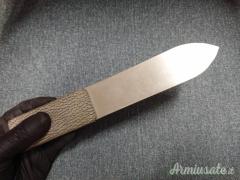 Tagliacarte in pelle Pecari