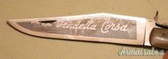Coltello Vendetta Corsa