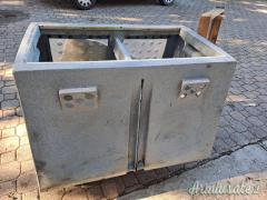 Gabbia vetroresina due scomparti