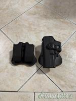 fondina glock originale imi defense + portacaricatori