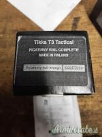 Slitta picatinny per sako e tikka