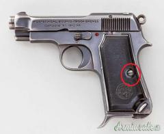 Coppia Viti Guancette Beretta M 34-1935