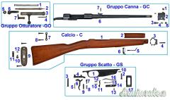 Percussore 91 Carcano con Molla