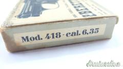 Rara Beretta 418 Nichel Lucido cal..35