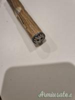 Coltello pieghevole con palco di cervo