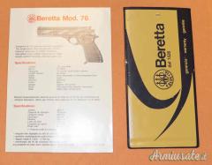 Pistola Beretta Mod. 76 Cal. 22LR  Sportiva
