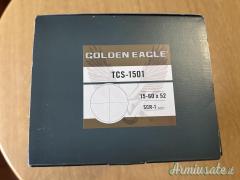 Vortex Golden Eagle 15-60x52 Reticolo fine crosshair sul secondo piano focale SFP, Torrette MOA