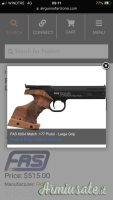 F.A.S. | Fabbrica Armi Sportive Fas 6004 4.5/.177