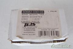 ANELLI TPS IN ALLOY DIAM. 30 MM PER SLITTA WEAVER O PICATINNY