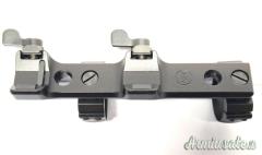 MAK Attacco a sgancio rapido monopezzo anelli 30 mm per Fabarm