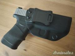Fondina kydex - glock 19 23 e 43 43x
