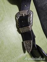 Cinturone vero cuoio