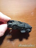 Tacca di mira abbattibile flip-up Magpul Mbus per AR 15 picatinny/waver