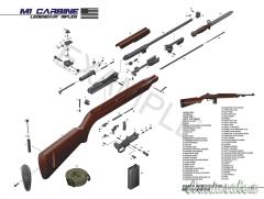 CARABINA M1 -  ACCESSORI E RICAMBI
