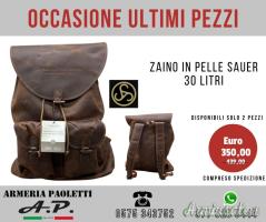 Zaino in Pelle Sauer 30 Litri