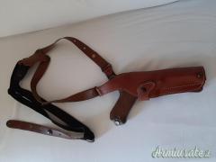 PER LUGER P08 SPLENDIDA ED INTONSA FONDINA  ASCELLARE FATTA  A MANO .