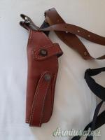 PER LUGER P08 SPLENDIDA ED INTONSA FONDINA  ASCELLARE FATTA  A MANO .