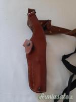 PER LUGER P08 SPLENDIDA ED INTONSA FONDINA  ASCELLARE FATTA  A MANO .