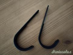 Ganci da parete per esposizione armi