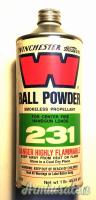#[961] Lattina VUOTA vintage Polvere Winchester 231 1lb/453g (11)