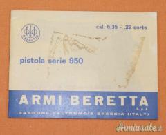 Pistola Beretta 950B Cal.6,35