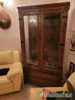 Fuciliera in legno e vetro