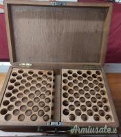 Custodia in legno per proiettili
