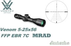 Vortex Venom MRAD 5-25X56 FFP reticolo EBR-7C