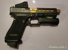Glock 17 MOS - FTO Gold Custom 9x21mm IMI