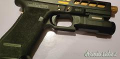 Glock 17 MOS - FTO Gold Custom 9x21mm IMI