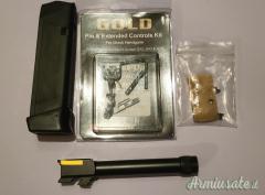 Glock 17 MOS - FTO Gold Custom 9x21mm IMI