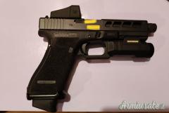Glock 17 MOS - FTO Black Custom 9x21mm IMI