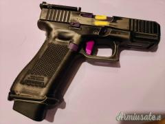 Glock 45 FS - Distressed Cerakote Custom 9x21mm IMI