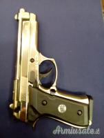 Bruni 92 Auto calibro 9mm PAK Nichel